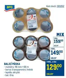 Makro Balicí páska nabídka
