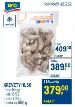 Makro Krevety HLSO nabídka
