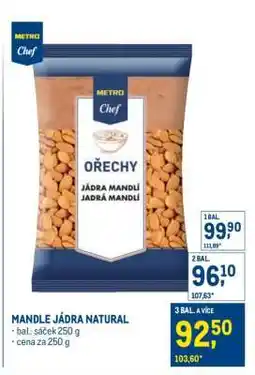 Makro Mandle jádra natural nabídka