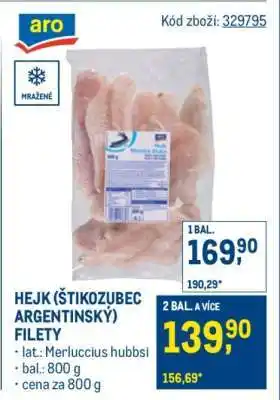 Makro Hejk (Štikozubec argentinský), filety nabídka
