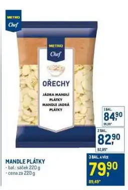 Makro Mandle plátky nabídka