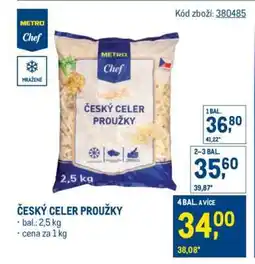 Makro ČESKÝ CELER PROUŽKY nabídka