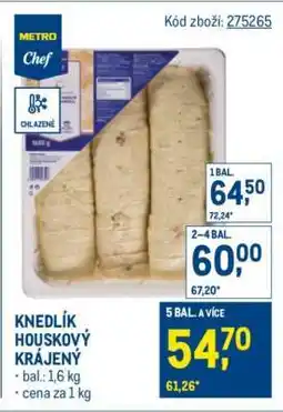 Makro KNEDLÍK HOUSKOVÝ KRÁJENÝ nabídka