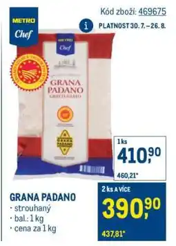 Makro Grana Padano nabídka