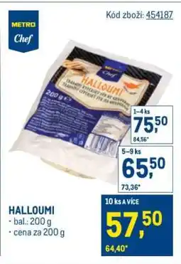 Makro Halloumi nabídka