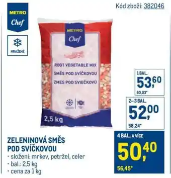 Makro Zeleninová směs pod svíčkovou nabídka