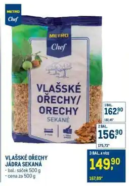 Makro VLAŠSKÉ OŘECHY/ORECHY SEKANÉ nabídka