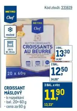 Makro Croissant máslový nabídka