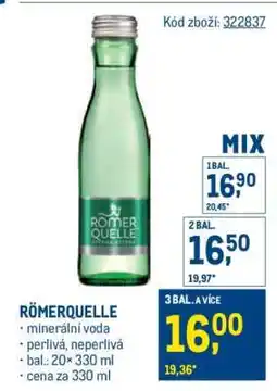 Makro Römerquelle nabídka