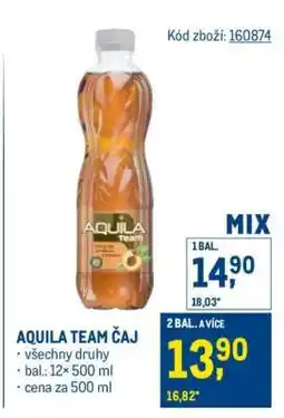 Makro AQUILA TEAM ČAJ nabídka