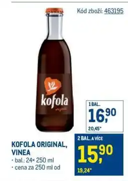 Makro KOFOLA ORIGINAL / VINEA nabídka