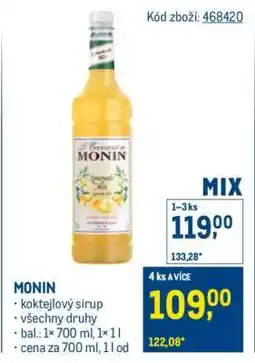 Makro Monin nabídka
