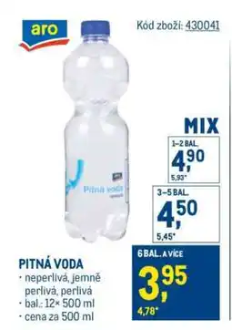 Makro Pitná voda nabídka