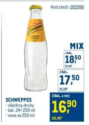 Makro Schweppes nabídka