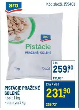 Makro Pistácie pražené solené nabídka