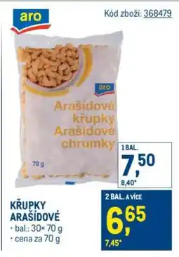 Makro Křupky arašídové nabídka