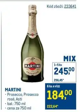 Makro Martini nabídka