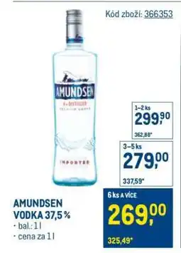 Makro Amundsen Vodka 37,5 % nabídka
