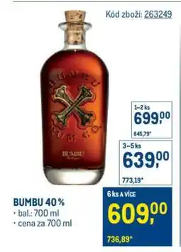 Makro Bumbu 40 % nabídka