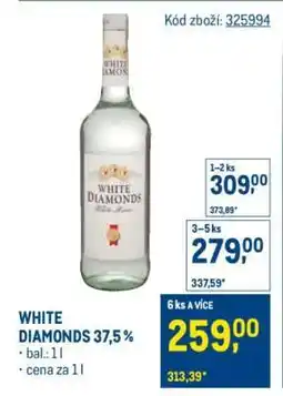 Makro WHITE DIAMONDS 37,5 % nabídka