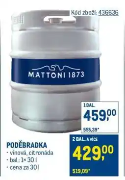 Makro Poděbradka nabídka