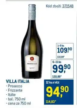 Makro Villa Italia nabídka