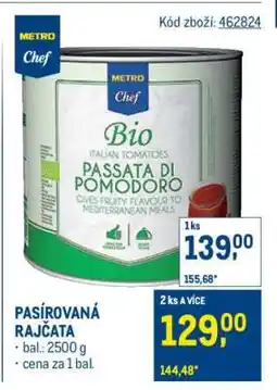 Makro PASÍROVANÁ RAJČATA nabídka