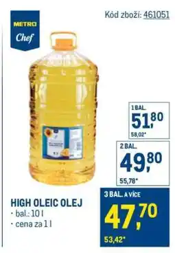 Makro HIGH OLEIC OLEJ nabídka