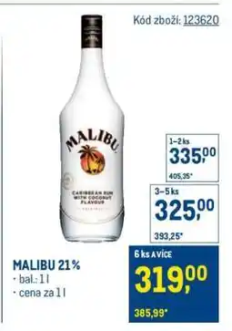 Makro Malibu 21 % nabídka