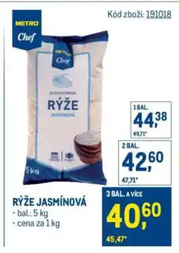 Makro Rýže jasmínová nabídka
