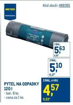 Makro PYTEL NA ODPADKY 120 l nabídka