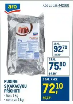 Makro PUDING S KAKAOVOU PŘÍCHUTÍ nabídka