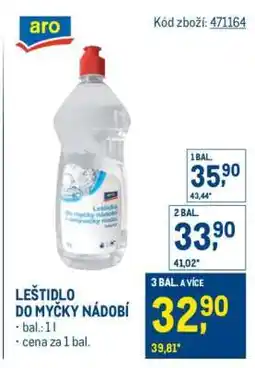 Makro Leštidlo do myčky nádobí nabídka