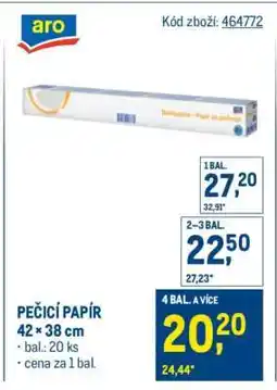 Makro PEČICÍ PAPÍR nabídka