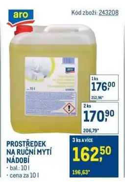 Makro Prostředek na ruční mytí nádobí nabídka