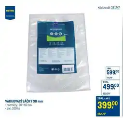 Makro VAKUOVACÍ SÁČKY 90 mm nabídka