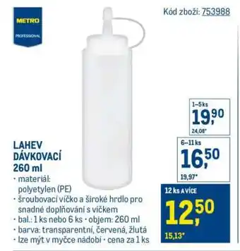 Makro LAHEV DÁVKOVACÍ 260 ml nabídka