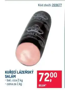Makro Kuřecí lázeňský salám nabídka