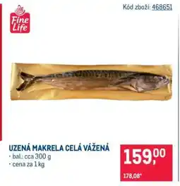 Makro UZENÁ MAKRELA CELÁ VÁŽENÁ nabídka