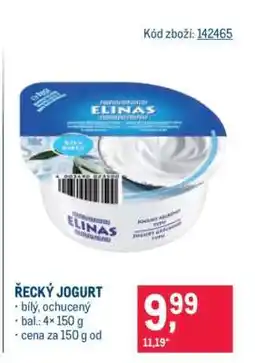Makro Řecký jogurt nabídka