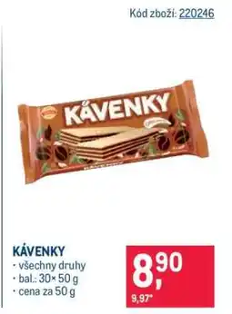 Makro Kávenky nabídka