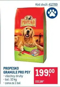 Makro Propesko granule pro psy nabídka