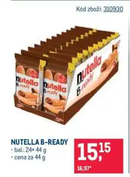 Makro Nutella B-ready nabídka