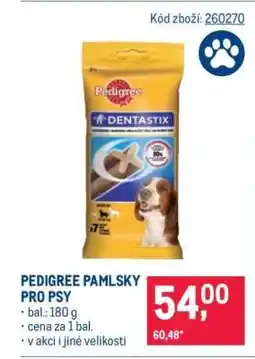 Makro PEDIGREE PAMLKSY PRO PSY nabídka