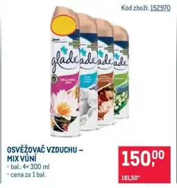 Makro OSVĚŽOVAČ VZDUCHU – MIX VŮNÍ nabídka