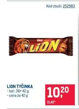 Makro Lion tyčinka nabídka