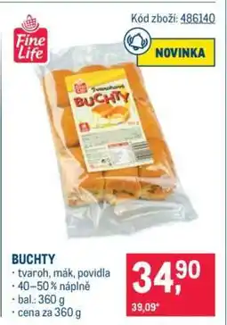 Makro Buchty nabídka