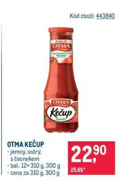 Makro OTMA Kečup nabídka