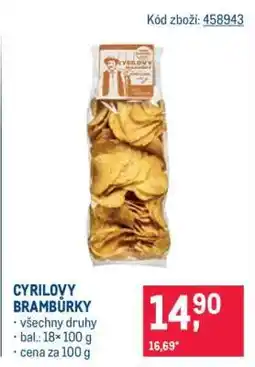Makro Cyrilovy Brambůrky nabídka