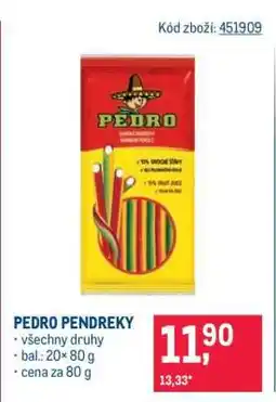 Makro PEDRO pendreky nabídka